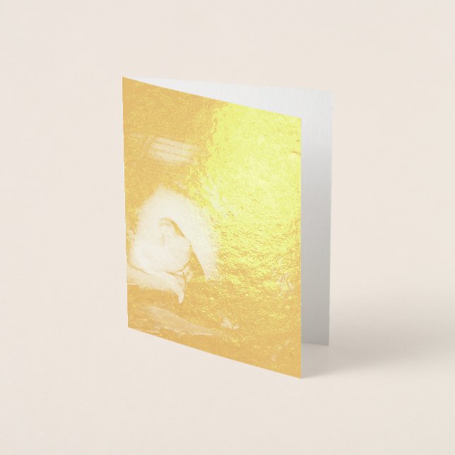 Kristi natur (av Vladimir Borovikovskij) Folierat Kort (Framsida)