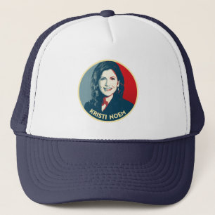 KRISTI NOEM Propaganda Badge Keps