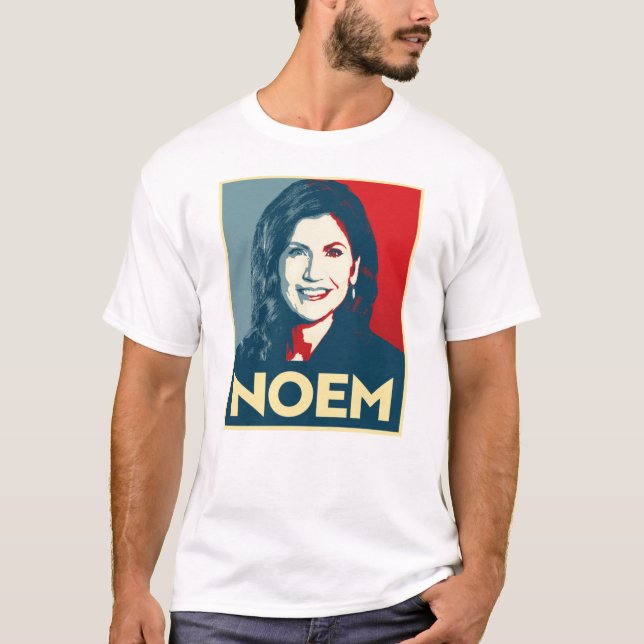 KRISTI NOEM Propaganda Poster T Shirt (Framsida)
