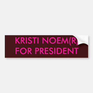KRISTI NOEM (R) FÖR PRESIDENT BILDEKAL