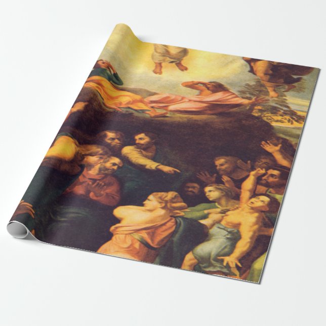 Kristi omställning - Raphaello Sanzio 1520 Presentpapper (Utrullad)