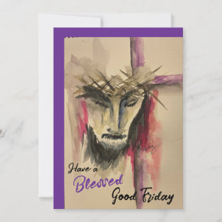 Kristi passion Notekard Julkort