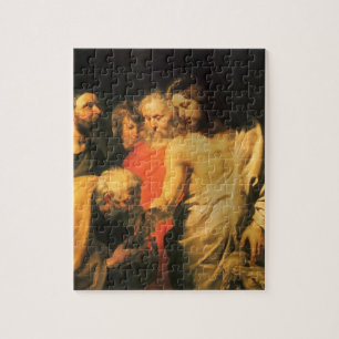 Kristi uppdrag till Peter av Sir Peter Paul Rubens Pussel