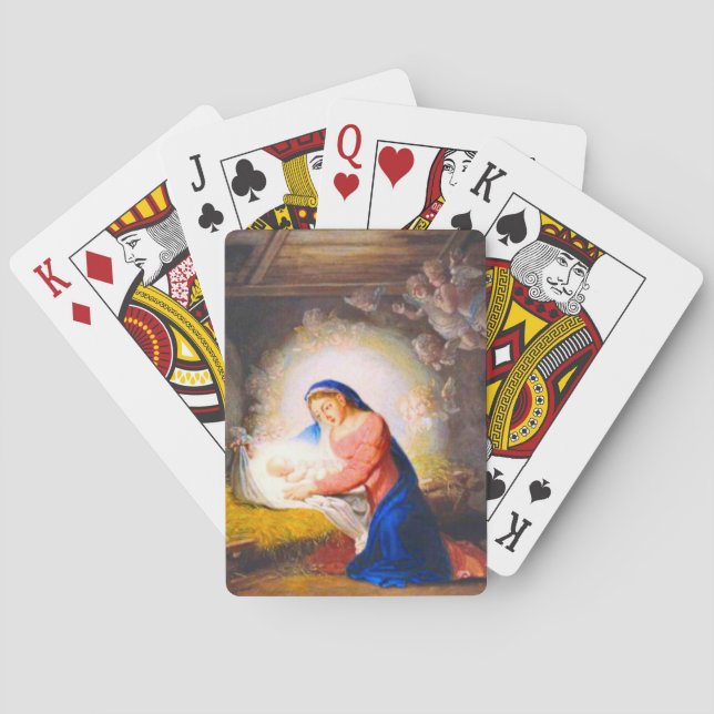 Kristi uppfinning casinokort (Baksidan)