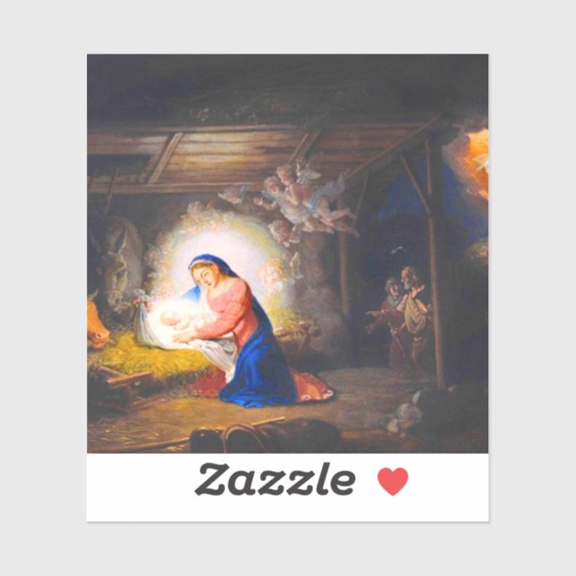 Kristi uppfinning klistermärken (Ark)