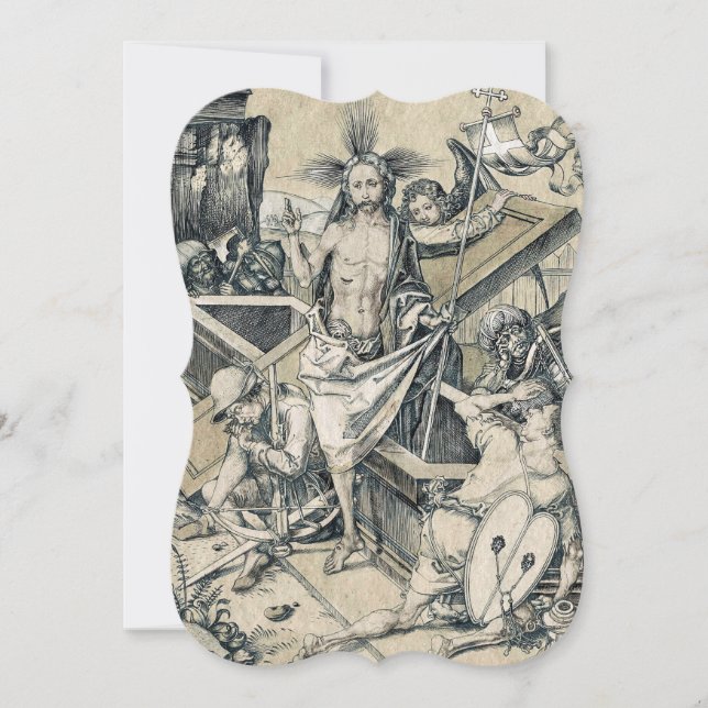 Kristi uppståndelse inbjudningar (Framsida)