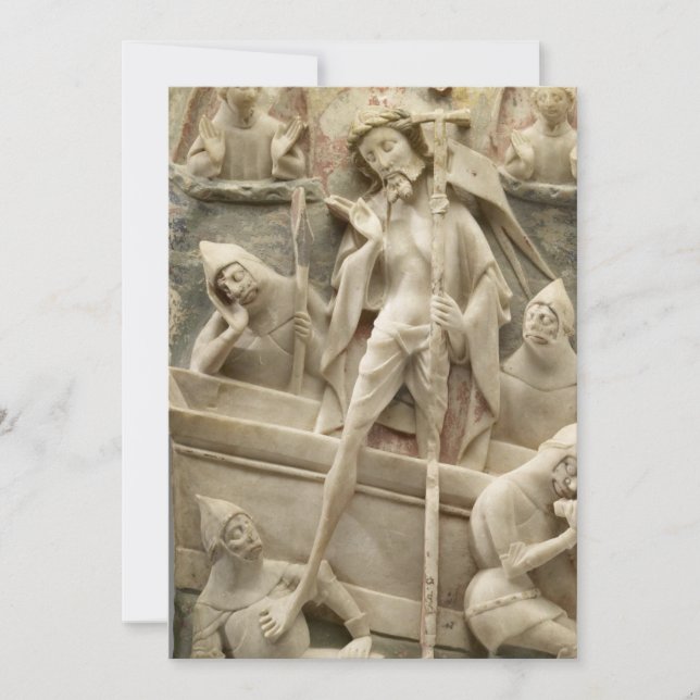 Kristi uppståndelses panel (senmedeltiden) inbjudningar (Framsida)