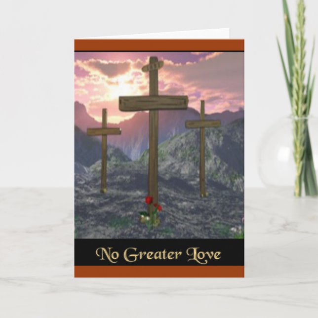 Kristian påsk kort (Framsida)