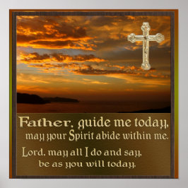 Kristian prayer poster