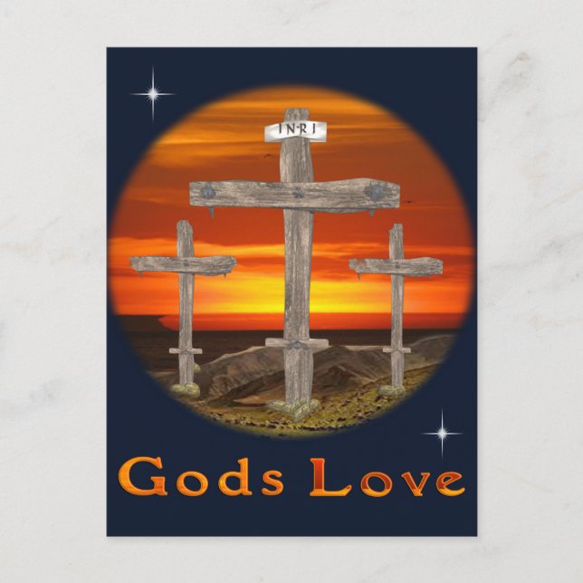 Kristiankonst poster vykort (Framsida)