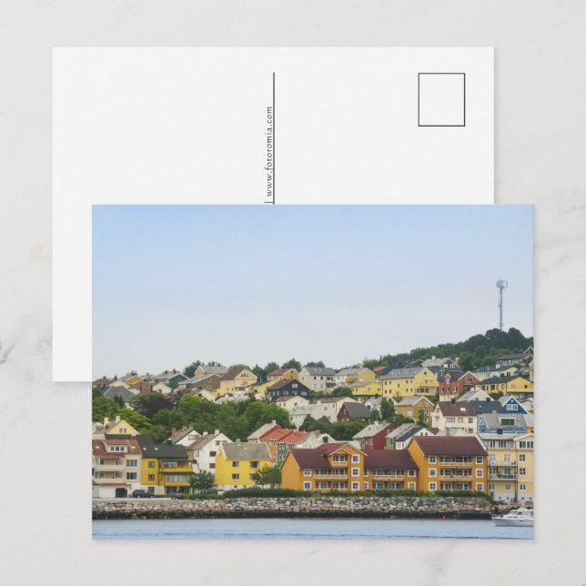 Kristiansund Norge Helg Vykort (Fram/baksida)