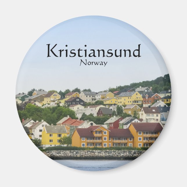 Kristiansund Norge Magnet (Framsidan)