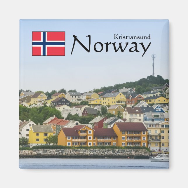 Kristiansund Norge Magnet (Framsidan)