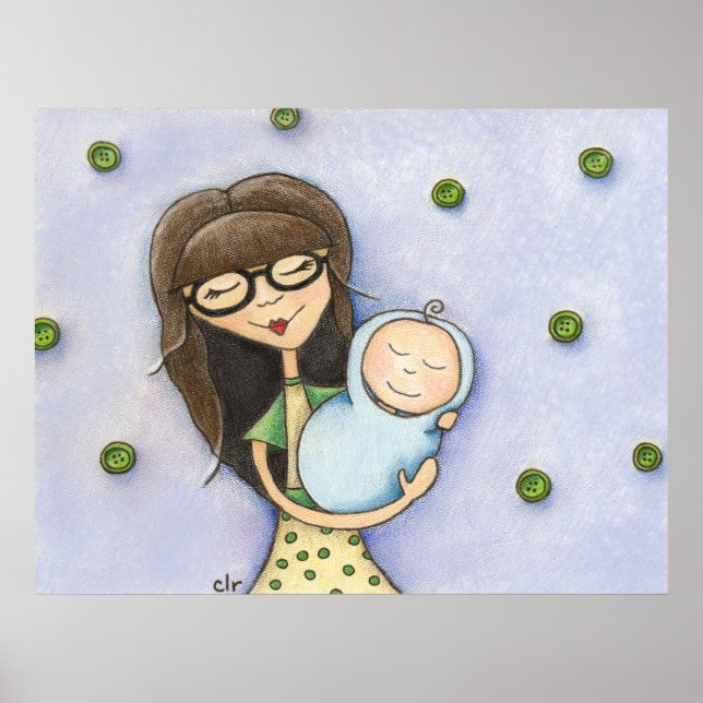 Kristin & Charles magnet Poster (Framsidan)