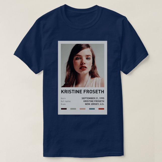 Kristine Froseth TShirt T Shirt (Design framsida)