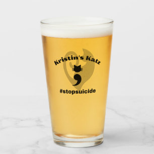 Kristins Katz Beer Glass Glaskopp