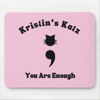 Kristins katz Mouse Pad Musmatta