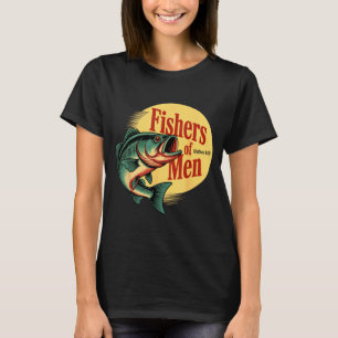 Kristna Anglare Fiskare Av Män Matteus 4 19 Vers T Shirt