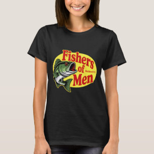 Kristna Anglare Fiskare Av Män Matteus 4 19 Vers T Shirt