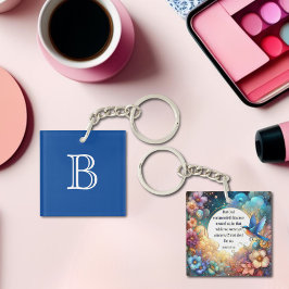 Kristna Bibeln, färgade, konstnärliga nyckelkedjor