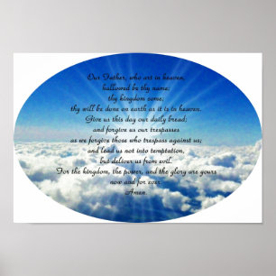Kristna böner Poster utskrifter