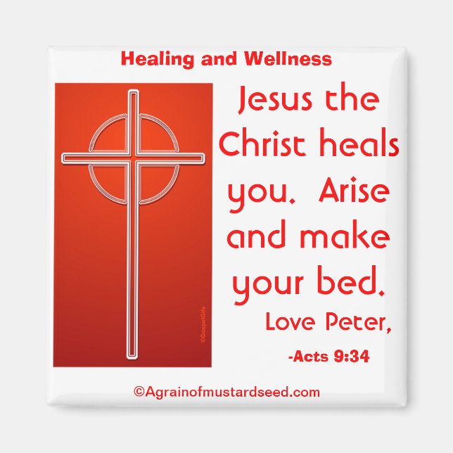 Kristna citat magnet (Framsidan)