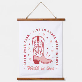 Kristna citattecken går i kärlek rosa estetiskt