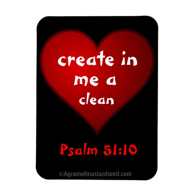 Kristna citattecken inspirerande magnet (Vertikal)