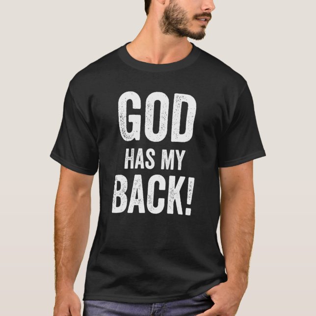 Kristna Gud och Jesus T Shirt (Framsida)