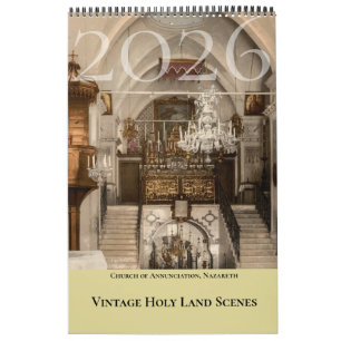 Kristna heliga platser Nya Testamentet Kalender
