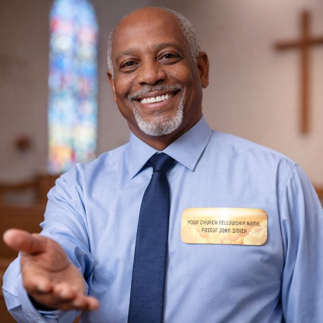 Kristna himmelska molnkyrkan  namnbricka (Skapare uppladdad)