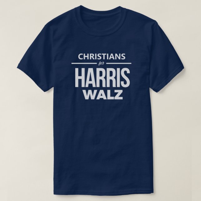Kristna i Harris Walz T Shirt (Design framsida)