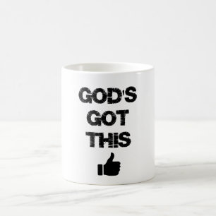 Kristna inspiration: Guds Har i citatet Kaffemugg