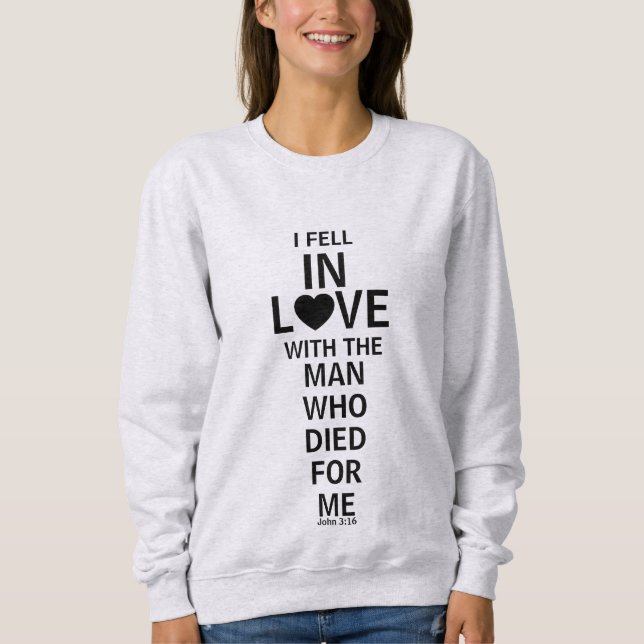 Kristna kläder Jesus Svensskjorta för kvinnor T Shirt (Framsida)