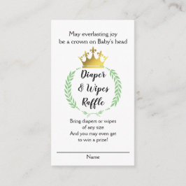 Kristna Kronan BLÖJOR VÅTDUKAR LOTTERI Tilläggskort