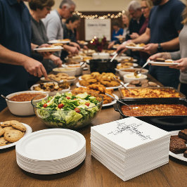 kristna ord kors pappersservetter