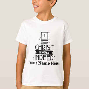 Kristna Påsk Jesus är verkligen på uppgång T Shirt