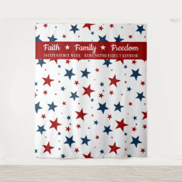 Kristna Patriotiska Stjärnor Fotobås Bakgrund