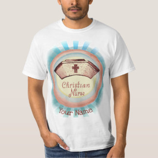Kristna sjuksköterskeklipp t shirt