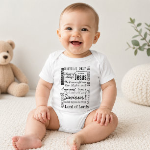 Kristna sjutton namn på Jesus T Shirt