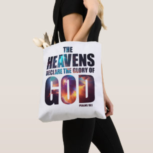 Kristna skapelse: Heavens Deklarate Glory of GOD Tygkasse