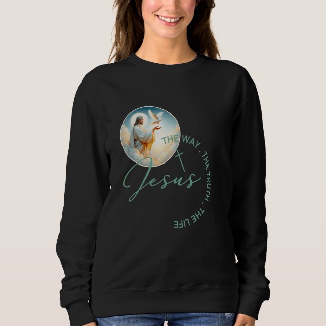 Kristna skript 2025 Jesus sanningen T Shirt (Framsida)