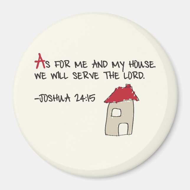 Kristna skript magnet (Framsidan)