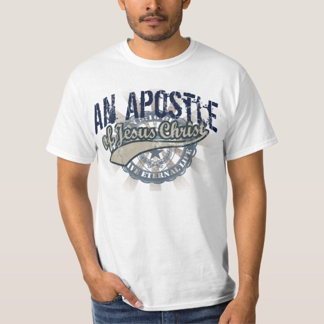 Kristna T-tröja, en apostel av den Jesus Kristus Tee Shirt (Framsida)