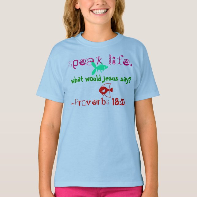 Kristna ungar tee shirt (Framsida)