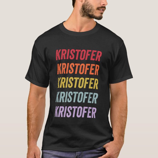 Kristofer T Shirt (Framsida)