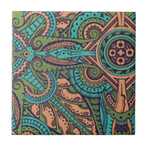 Kristopher dresser för art nouveau abstrakt mönste