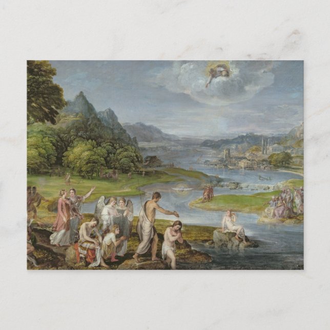 Kristus 2-baptismen vykort (Framsida)