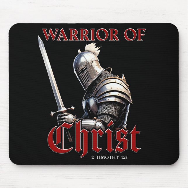 Kristus 2 Timothy 2:3 Christian Bible Musmatta (Framsidan)