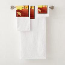 Kristus akronym Bath Towel Set
